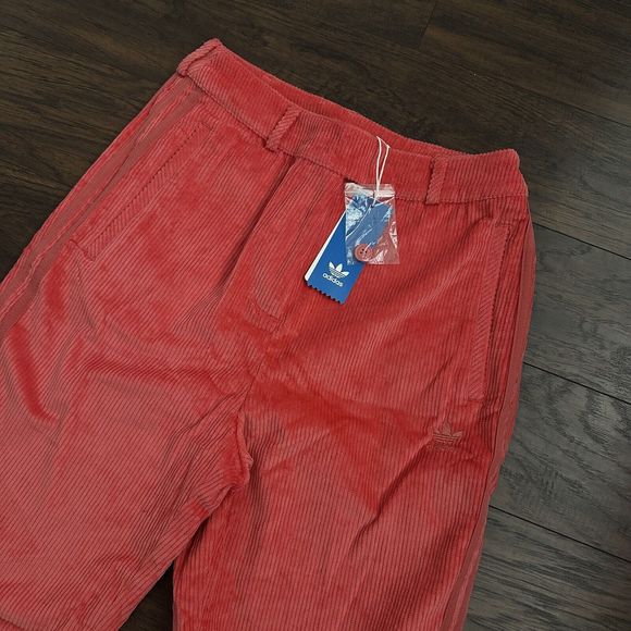 Adidas Originals Womens HIGH-WAISTED CORDUROY PANTS Size S GU0812 - Picture 16 of 16